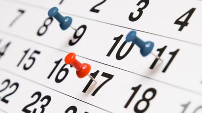 Расписание